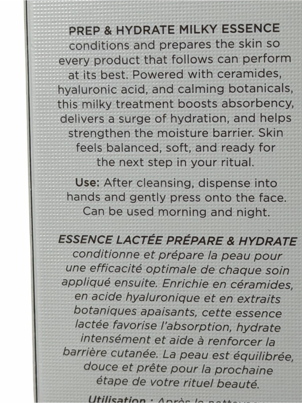 Rothschild Prep & Hydrate Milky Essence — BNIB - Picture 9 of 12